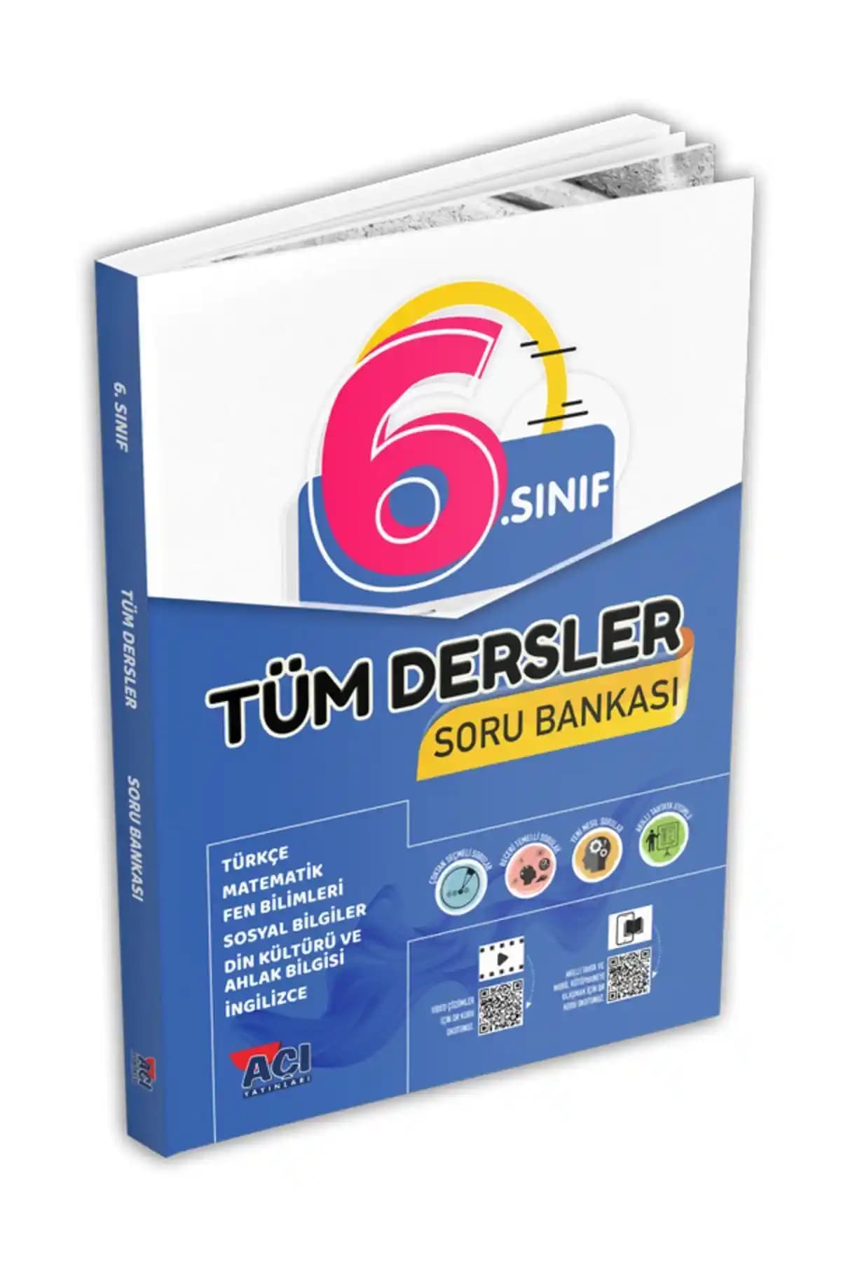 6. Sınıf Tüm Dersler Soru Bankaları Karşılaştırması: Açı ve Okyanus Yayınları