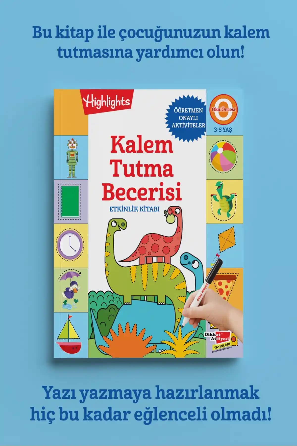 Çocuklar İçin El ve Parmak Kas Gelişimini Destekleyen Etkinlik Kitapları İncelemesi