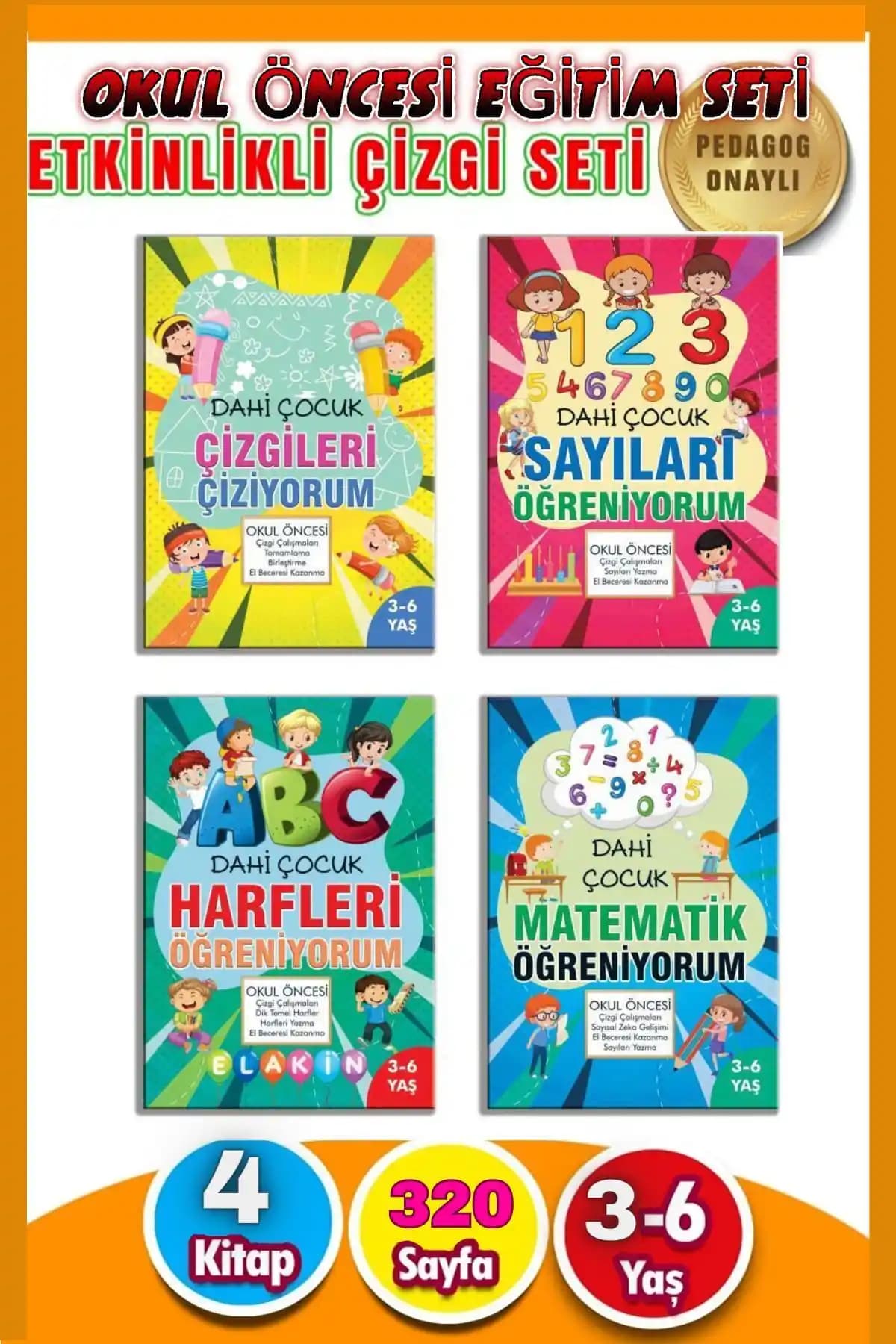 Çocuklar İçin En İyi 3-6 Yaş Eğitim Setleri ve Boyama Kitleri Karşılaştırması