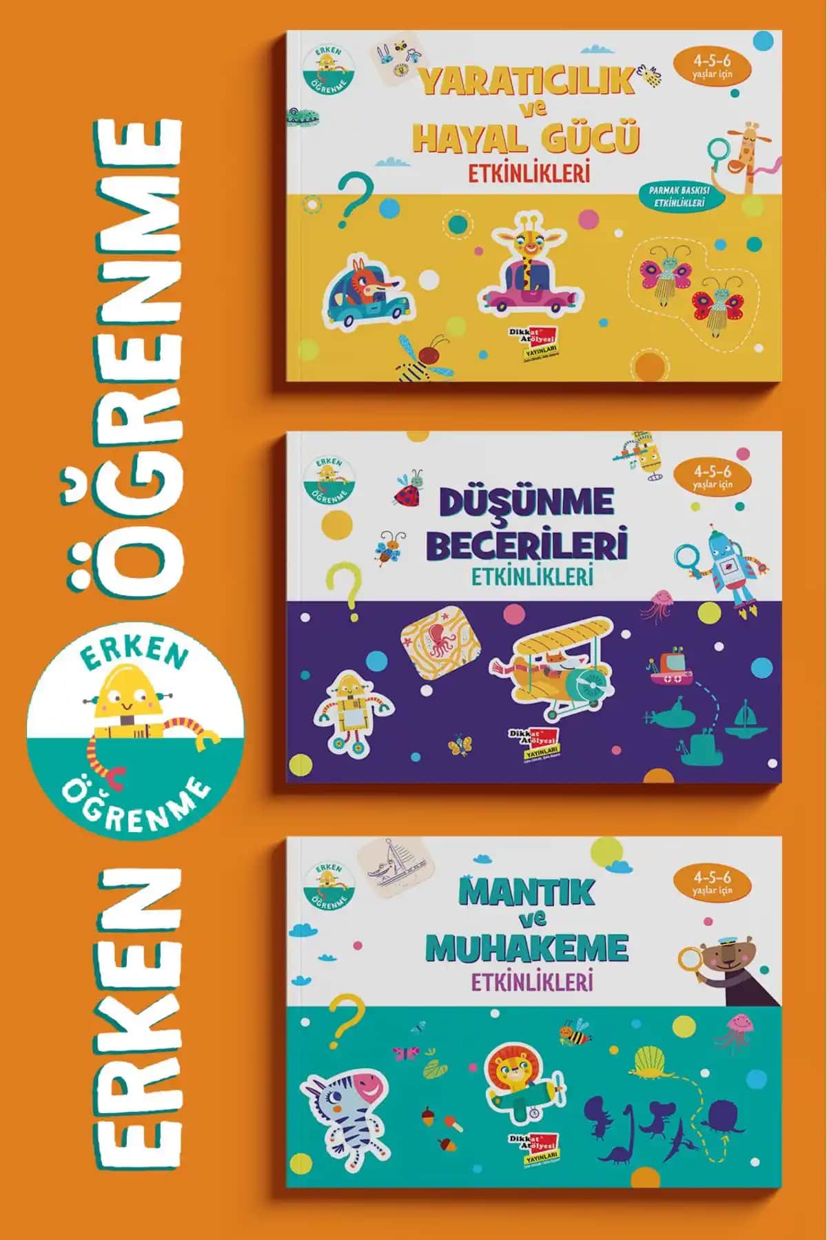 Dikkat Atölyesi ve Harika Kitap: 4-6 Yaş Çocuklar İçin En İyi Etkinlik Setleri Karşılaştırması