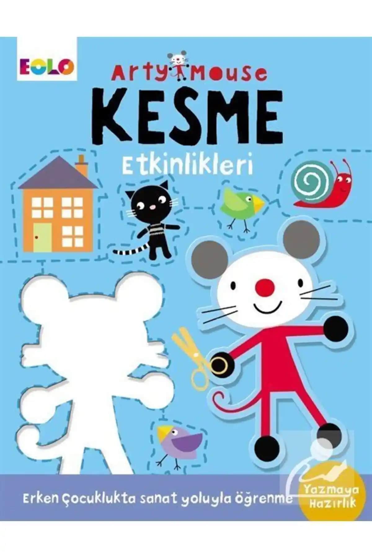 Eolo Arty Mouse Çocuk Aktivite Kitapları Karşılaştırması Kesme ve Yapıştırma Etkinlikleri