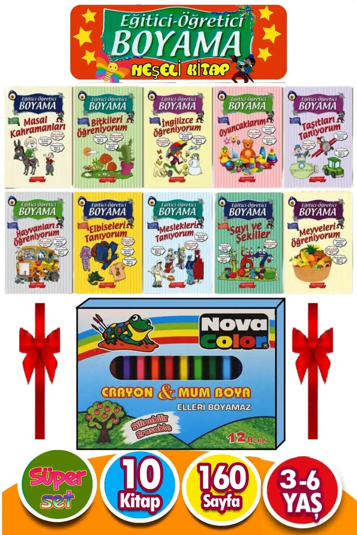 Gönül Yayıncılık Eğitici Boyama Setleri Karşılaştırması ve Çocuk Gelişimine Katkıları