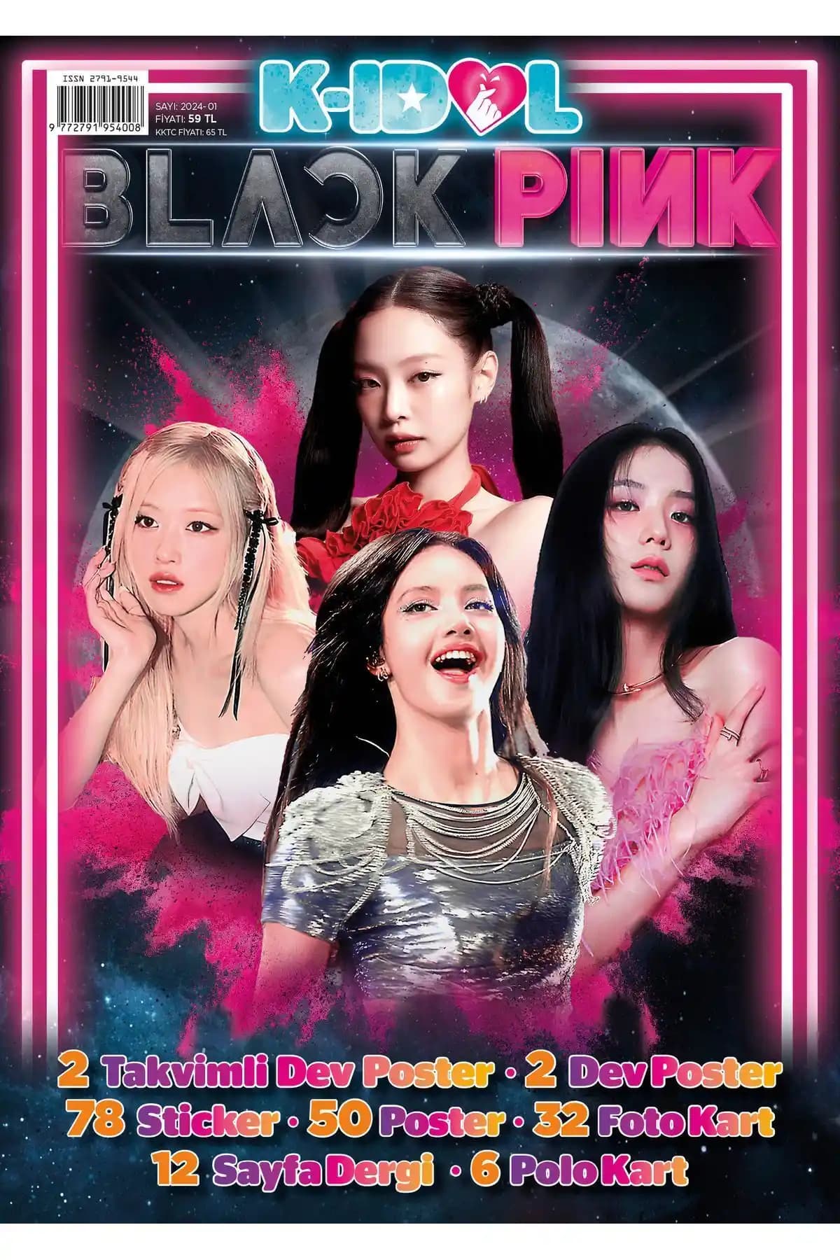 KİDOL ve KSTAR Blackpink Dergisi Karşılaştırması 2024 Koleksiyon ve İçerik Analizi