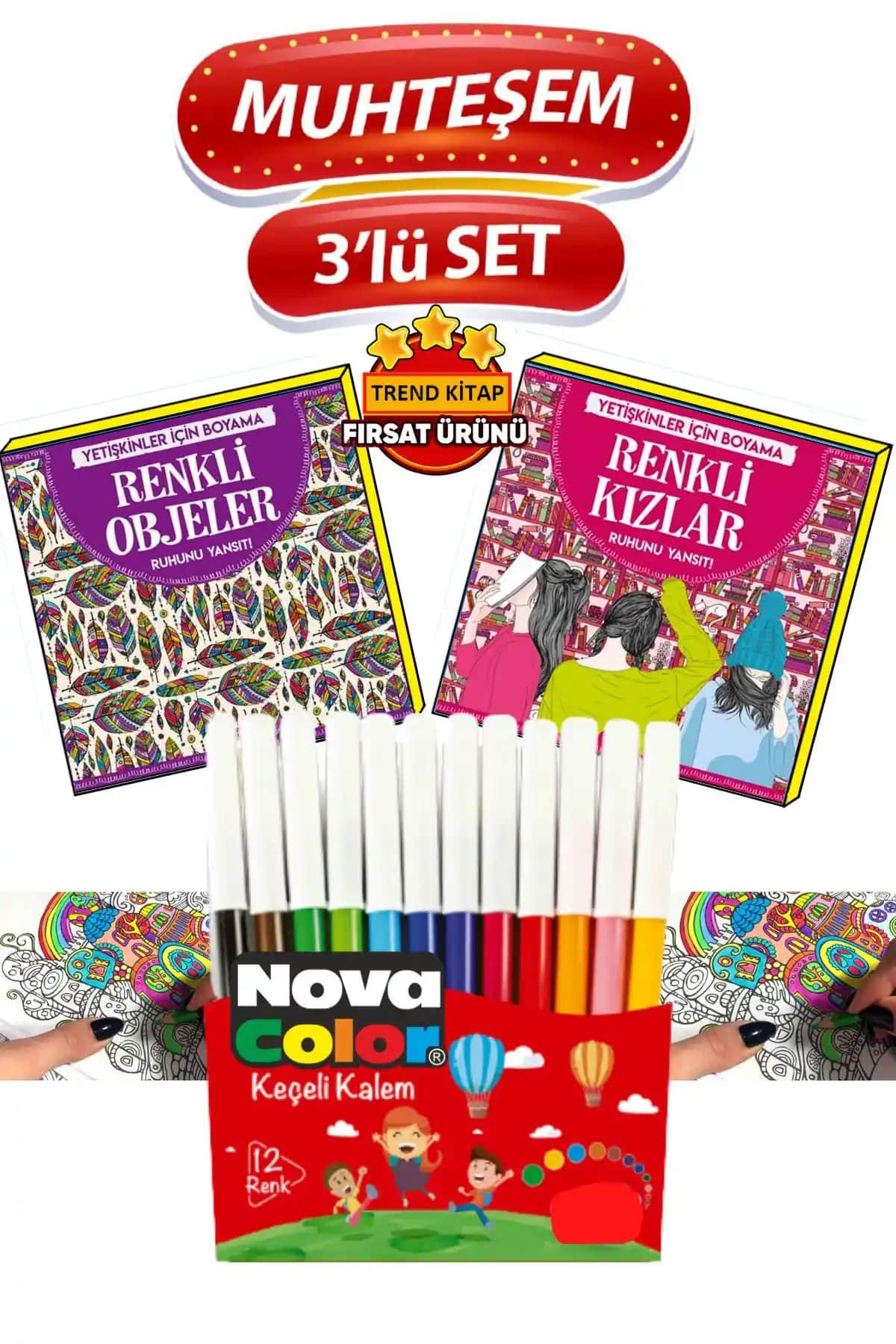 Mandala Boyama Setleri Karşılaştırması: Stres Azaltıcı ve Zihinsel Rahatlama Ürünleri