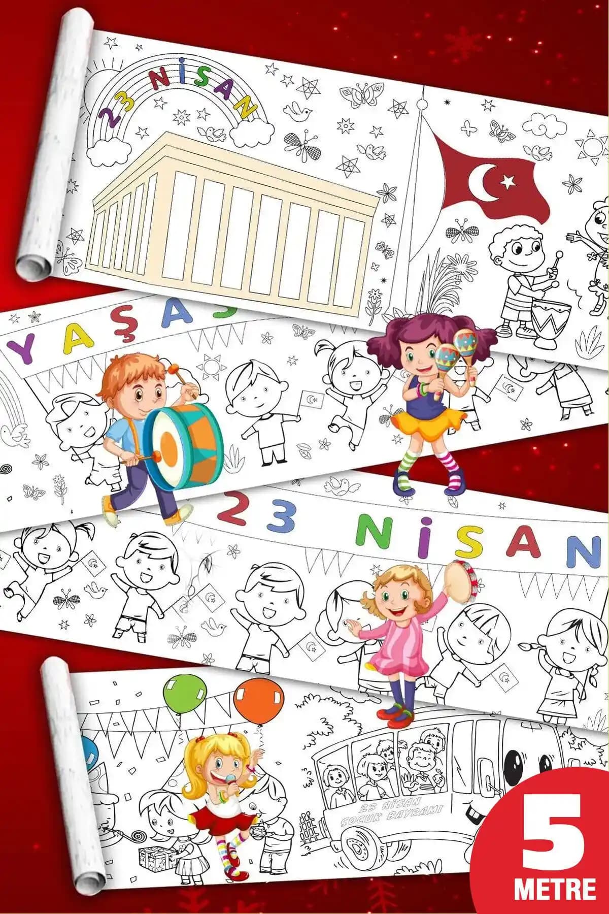 PopŞeker Dev Boyama Kağıtları Karşılaştırması: Milli Bayramlar ve Yaratıcı Etkinlikler İçin En İyi Seçenekler