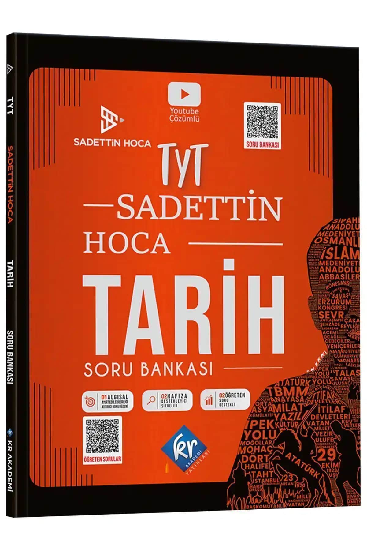 Sadettin Hoca TYT Tarih ve TYT Ixir Coğrafya Soru Bankaları Karşılaştırması 2024