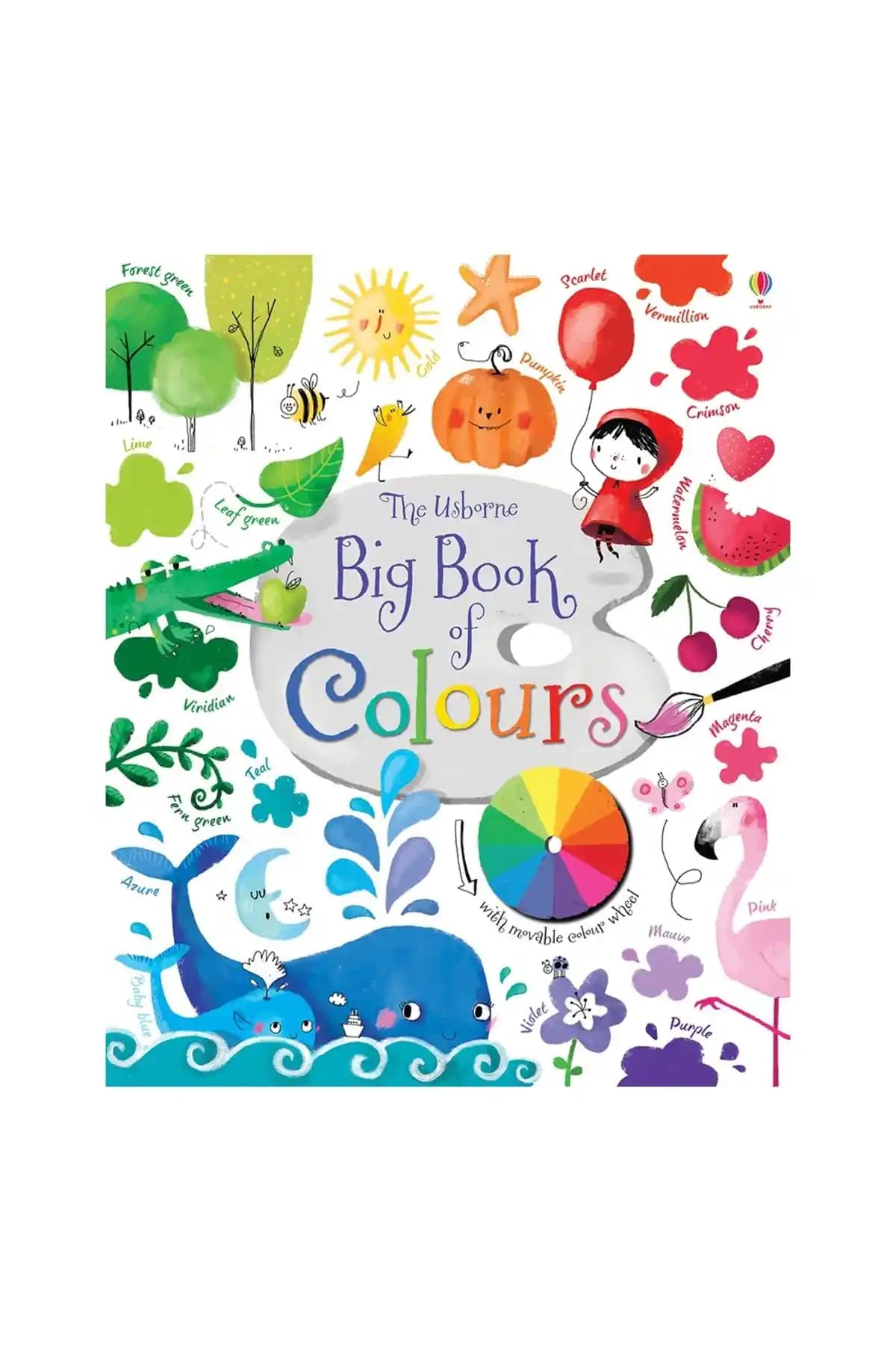 Usborne Büyük Renkler ve İngilizce Kelimeler Kitaplarının Karşılaştırması