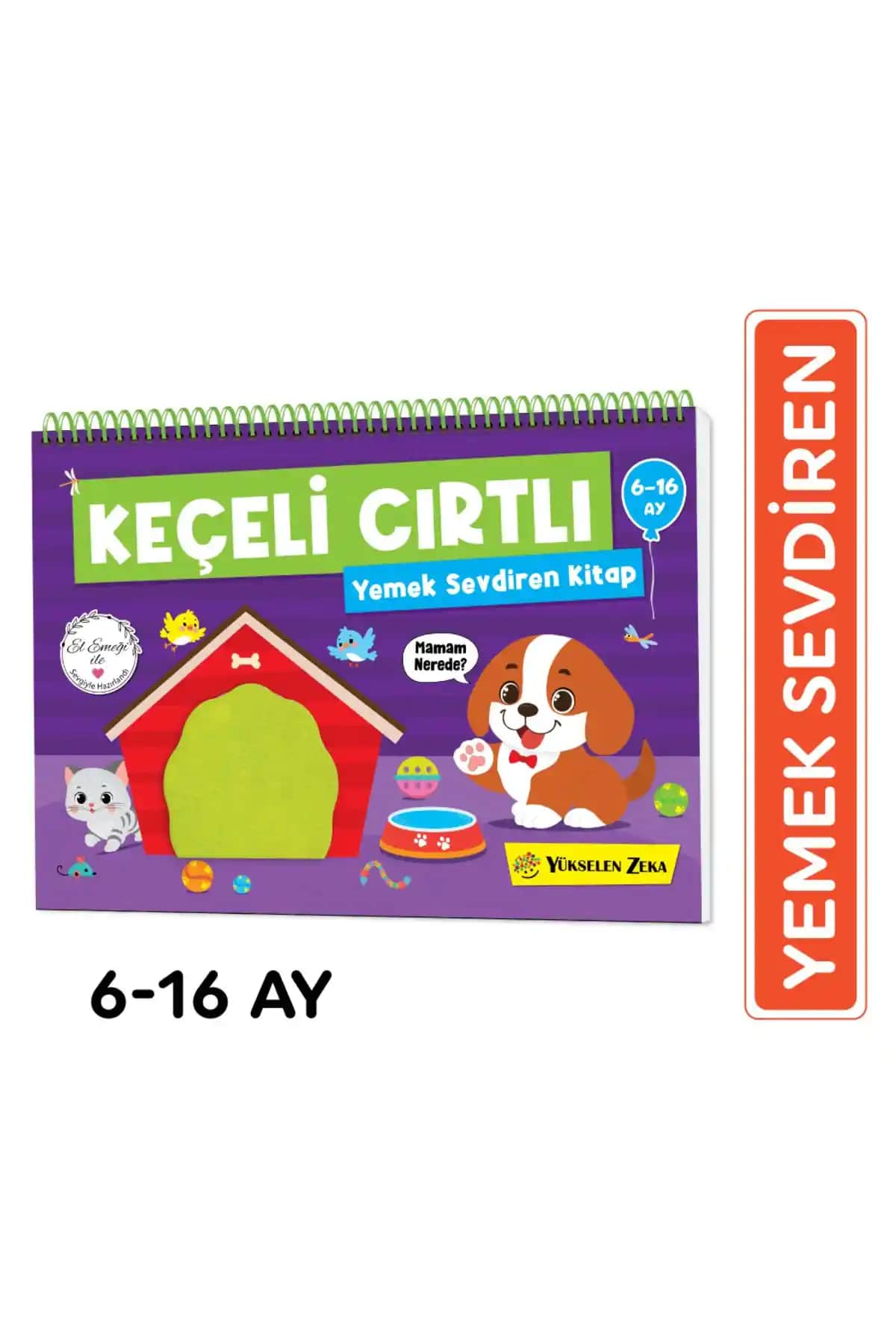 Yükselen Zeka 6-16 Ay İçin Eğitici Keçeli Kitap ve Magnet Puzzle Karşılaştırması