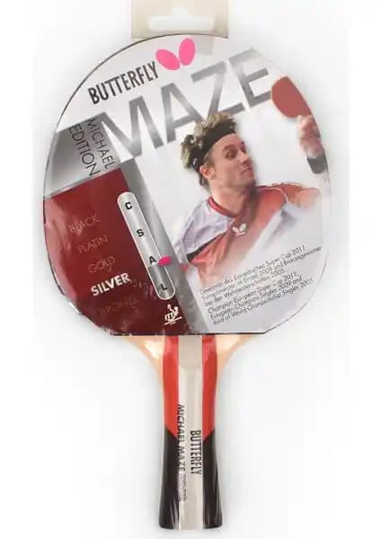 Butterfly Michael Maze Silver Masa Tenisi Raketi: Kontrol ve Spin Odaklı Performans