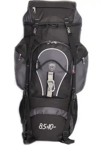 Cakard Dağcı Sırt Çantası 85+10 Litre Gri, Dayanıklı ve Geniş Hacimli Outdoor Çanta