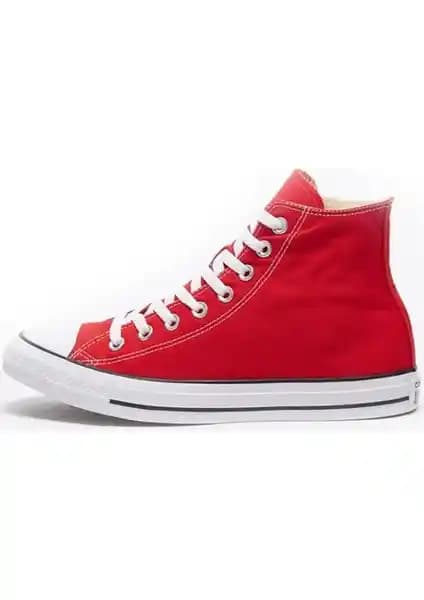 Converse Chuck Taylor All Star Hi Kırmızı Spor Ayakkabı Unisex Rahat ve Şık Tasarım