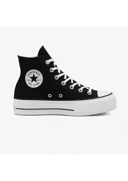 Converse Chuck Taylor All Star LIF Siyah Kadın Sneaker Günlük Kullanım İçin Uygun Tasarım