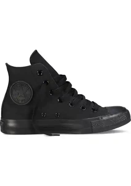 Converse Chuck Taylor All Star Siyah Erkek Yüksek Sneaker Modası ve Konfor Özellikleri