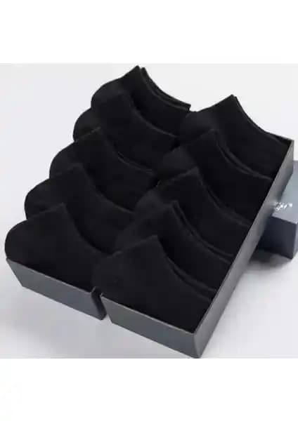 Çorap Kurdu 10'lu Siyah Patik Çorap: Konfor ve Şıklık Bir Arada Günlük Kullanım İçin