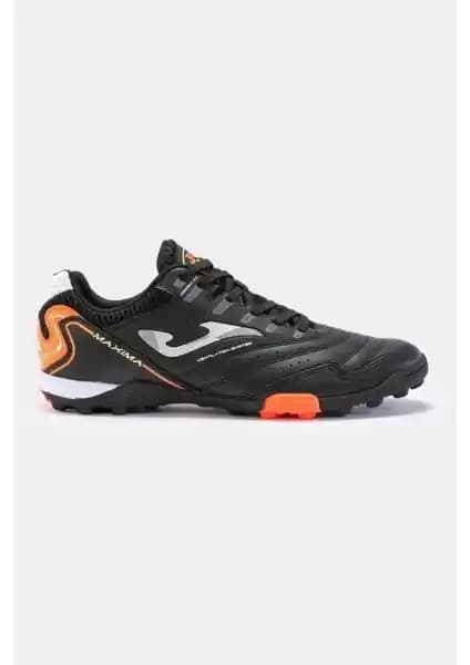 Joma Maxima 2301 Siyah Turuncu Halı Saha Kramponu Performans ve Dayanıklılık İçin Uygun