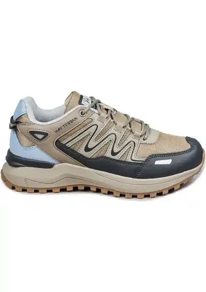Kadın Outdoor Spor Ayakkabısı Jump 28792 Bej Gri Konfor ve Şıklık Bir Arada