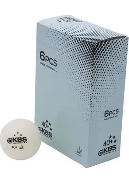 Kbs Ittf Onaylı 6’lı Masa Tenisi Maç Topu: Yüksek Kalite ve Standartlara Uygun Ürün