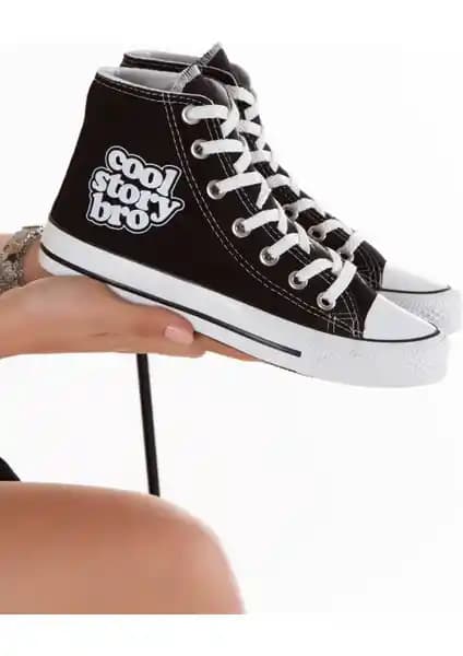 Lideral Unisex Siyah Beyaz Spor Ayakkabı Günlük Şıklık ve Konfor Sunar