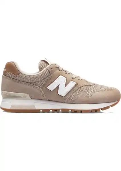 New Balance 565 Bej Kadın Günlük Giyim Spor Ayakkabısı Şıklık ve Konfor Sunar