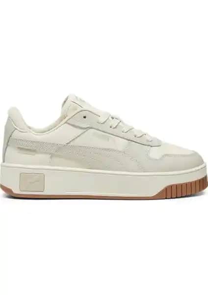 Puma Carina Street Bej Kadın Sneaker Şıklık ve Konforu Bir Arada Sunar