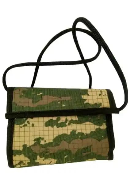 Sağlam Asker Cüzdanı İpli Boyunluk Cüzdanı: Dayanıklı ve Pratik Outdoor Aksesuarı