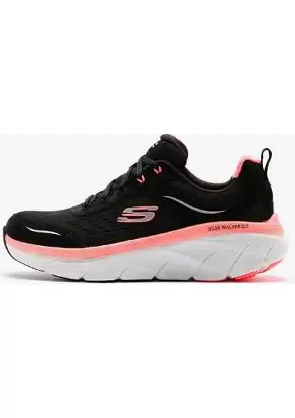 Skechers D'lux Walker 2.0 Kadın Siyah Spor Ayakkabı Şık ve Konforlu Tasarım