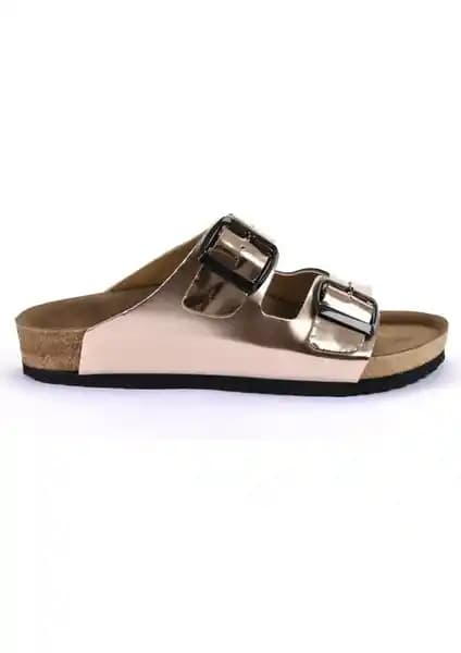 Slazenger LENS Kadın Gümüş Sim Terlik Modern Tasarım ve Konfor Bir Arada