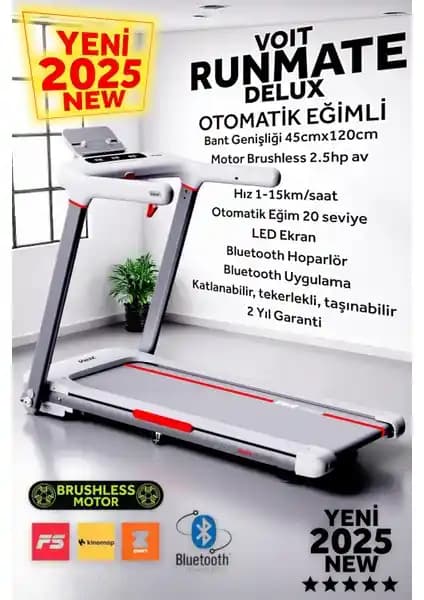 Voit Runmate Deluxe Koşu Bandı: Gelişmiş Özelliklerle Evde Sağlıklı Yaşam