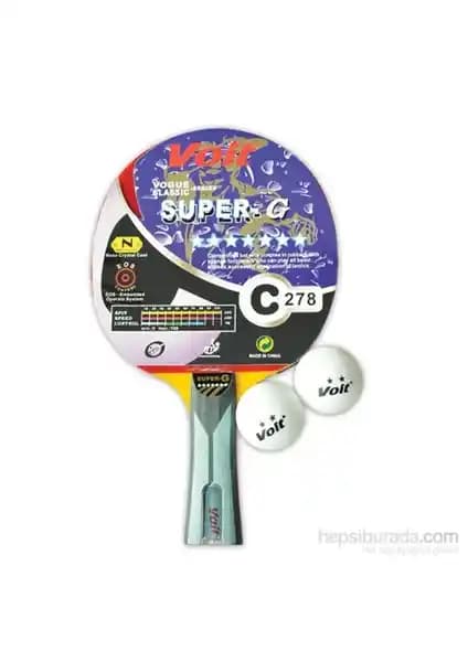 Voit Super-G 7 Star Profesyonel Masa Tenisi Raketi Yüksek Performans ve Kontrol İçin