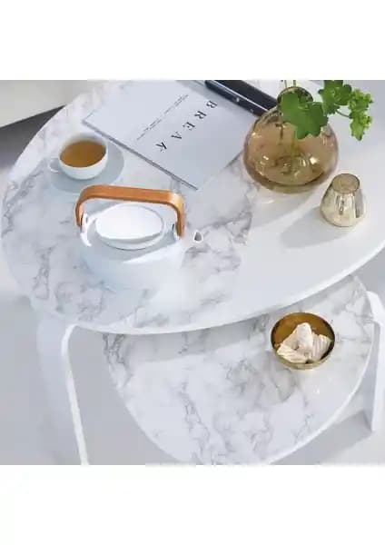 D-C-Fix Mermer Görünümlü Folyo ile Tuğla Desenli Duvar Kağıdı Karşılaştırması