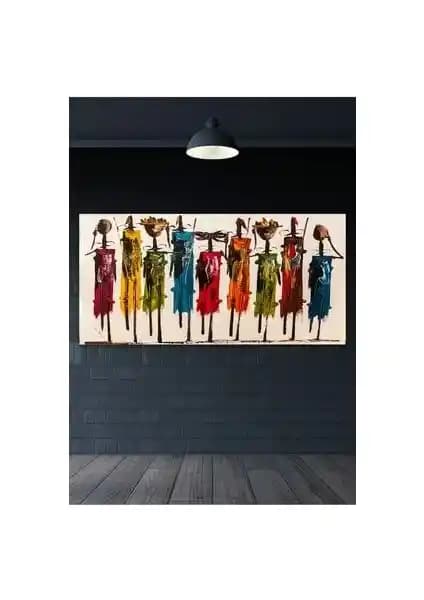 Hediyeler Kapında ve Ideasol Renkli Şemsiyeler Kanvas Tablo Karşılaştırması