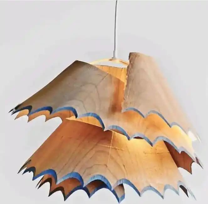 Kalemtraş Talaşı Tasarımlı Aydınlatma Ürünlerinin Estetik ve Fonksiyonel Değerlendirmesi