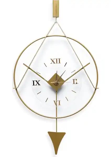 Bablo Meridyen Gold Klasik Duvar Saati: Şıklık ve İşlevselliğin Birleşimi