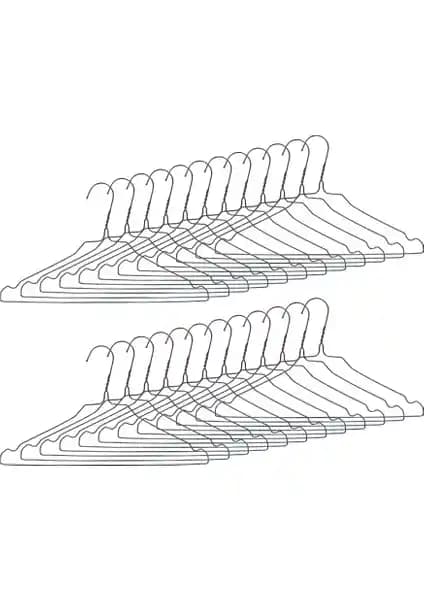 Balmy Ganteks Metal Elbise Askısı: Dayanıklı ve Estetik Giyim Düzenleme Çözümü