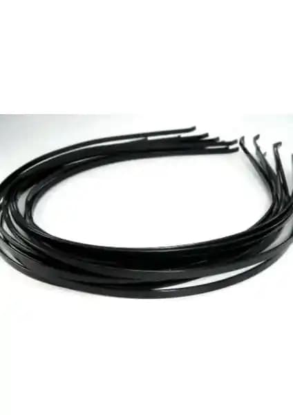 Brode Taç 12 Adet Siyah Metal Tel Taç Seti El Sanatları ve Dekorasyon İçin Uygun