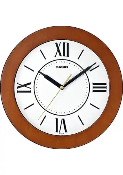 Casio IQ-126-5BDF Plastik Kasa Duvar Saati: Şık ve İşlevsel Tasarım