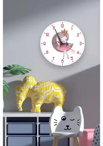 Çocuk Odası Dekorasyonuna Yeni Bir Dokunuş: Sessiz Akar Duvar Saati Ürün Tanıtımı ve Özellikleri