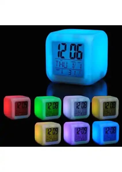 Çocuk Odası İçin Renk Değiştiren Dijital Küp Alarm Saati Özellikleri ve Kullanım İpuçları