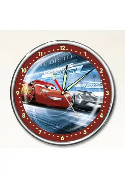 Dekor Loft Premium Gece Parlayan McQueen Çocuk Odası Duvar Saati Özellikleri ve Kullanım Avantajları