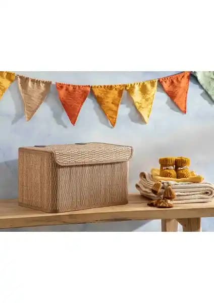 Gina Home Bambu Saklama Kutusu: Estetik ve Fonksiyonellik Bir Arada Şık Mutfak ve Ofis Organizasyonu İçin