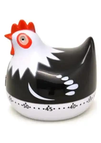 Haitn Mutfak Gadget Geri Sayım Pişirme Saati: Şık ve Dayanıklı Mekanik Zamanlayıcı