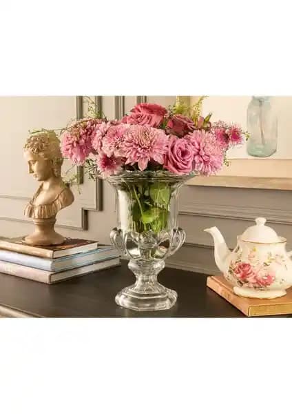 Madame Coco Claes Büyük Boy Vazo Modern ve Zarif Dekorasyon Unsuru