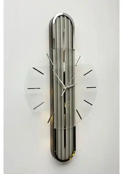 Modern ve Şık Aynalı Saat: Estetik ve Fonksiyonel Dekoratif Tasarım