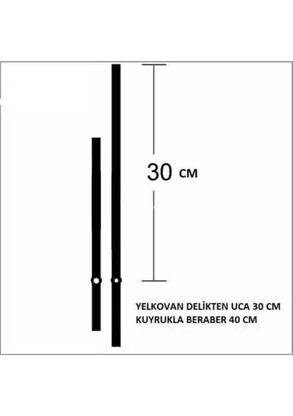 Mutlu Duvarlar 40 cm Yelkovanlı Büyük Saat Motoru Dekoratif ve İşlevsel Tasarım