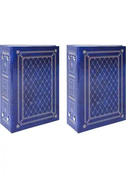 Nobbystar 100'lü Deri Görünümlü Lacivert Fotoğraf Albümü: Şık ve Dayanıklı Saklama Çözümü