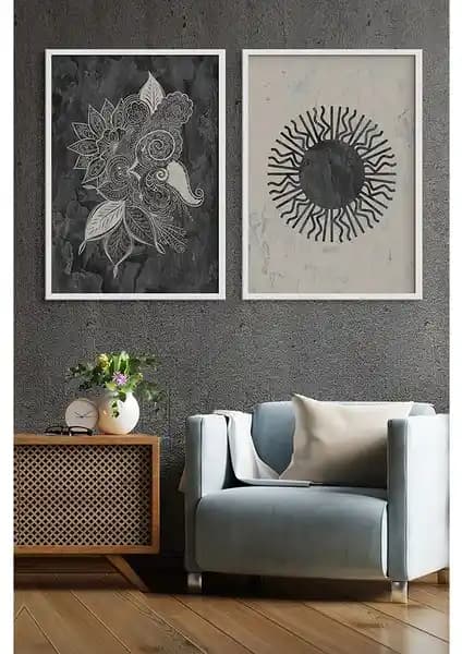 Özcanlar Çerçeve Çerçeveli Tablo ile Modern ve Dayanıklı Ev Dekorasyonu Çözümü