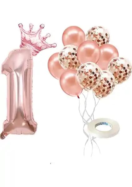 Patla Gitti Rose Gold Balon ve Parti Seti ile Şık ve Eğlenceli Kutlamalar
