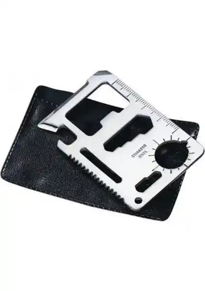 Pratik Çelik Acil Durum Kartı Survival Kit: Çok Yönlü ve Kompakt Çözüm