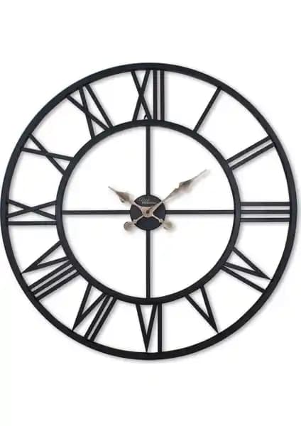 Regal 2688 B Ferforje 76 cm İskelet Duvar Saati: Şık ve Dayanıklı Dekoratif Tasarım