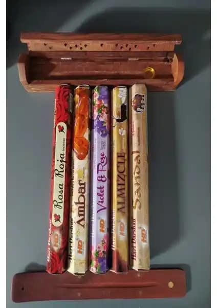 Sin@rasta 100 Adet Tütsü Seti Doğal Aromalar ve Estetik Tasarım ile Rahatlatıcı Deneyim